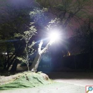  LED Αδιάβροχος Ηλιακός Προβολέας 300W IP67 με Φωτοβολταϊκό Πάνελ, Τηλεχειρισμό και Χρονοδιακόπτη - LED Solar Light Panel