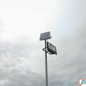 Led Αδιάβροχος Ηλιακός Προβολέας 1200W 76800LM - Με Πάνελ & Τηλεχειριστήριο - Jortan