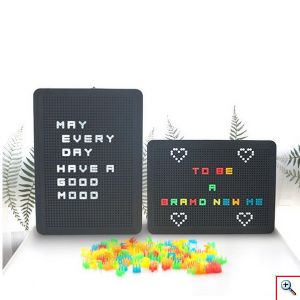 LED Φωτιζόμενος Πίνακας - Πινακίδα με Φωτιζόμενα Γράμματα για Μηνύματα - LED Message Box