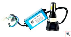 Φώτα LED για Μοτοσυκλέτα με 2 Σκάλες για Μοντέλα Η4/Η6/Η11 - 4400LUMENS 40W M02H