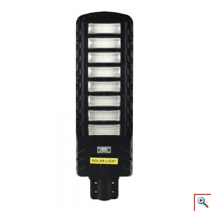 LED Ηλιακός Προβολέας 200W Ανθεκτικός στο Νερό με Τηλεχειρισμό & Χρονοδιακόπτη - LED Solar Street Lamp T200