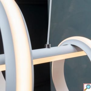 LED Κρεμαστό Φωτιστικό Οροφής 60W με 3 Ρυθμίσεις Φωτισμού 28.5 x 105 x 12cm - Universo