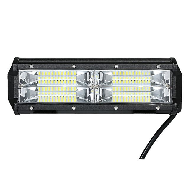 Αδιάβροχος Προβολέαςμε 48 LED - Μπάρα Αυτοκινήτου, Φορτηγού, Jeep 144W 6500K 12V