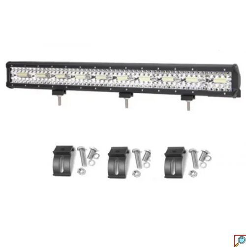 Αδιάβροχος Προβολέας Αυτοκινήτου LED 600W Off-Road 12/24V 71.5cm με Λευκό Φωτισμό