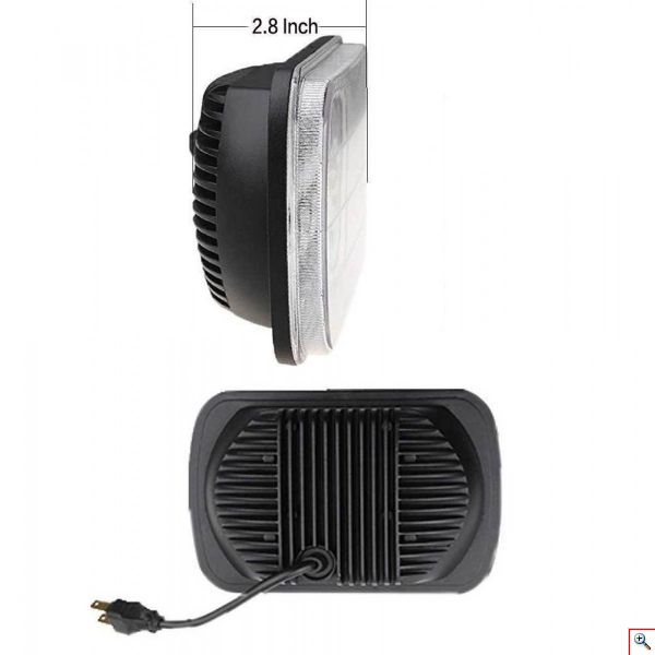 LED H4 Προβολέας 15 SMD 45W 12V~24V 6000K για Βάρκες Τρακτέρ Φορτηγά Αυτοκίνητα Αδιάβροχος Κατευθυντικός 