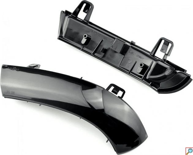 LED Τρεχούμενο Φλας Καθρέπτη VW Golf 5, Jetta, Passat – Εφέ Κίνησης, Plug & Play - Canbus Error Free, Αδιάβροχο, Σετ 2τμχ