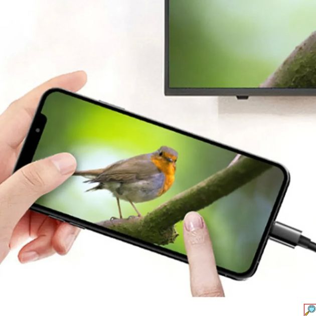 Καλώδιο Lightning σε HDMI - Προβολή 4K HDR σε Μεγαλύτερη Οθόνη, 1.8m για iPhone και iPad