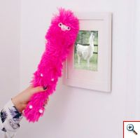 Εύκαμπτο Ξεσκονόπανο-Ξεσκονιστήρι Λάμα - Desktop Cleaning Pet Llama Duster