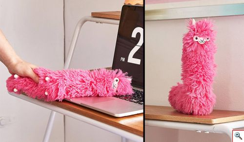 Εύκαμπτο Ξεσκονόπανο-Ξεσκονιστήρι Λάμα - Desktop Cleaning Pet Llama Duster