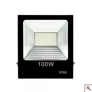 LYLU Επιτοίχιος Αδιάβροχος LED SMD Προβολέας 100W AC85-265V Λευκού Φωτισμού - LYLU LED SMD Flood Light 011000