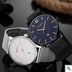 Ανδρικό Ρολόι Curren 8231 - Men Watch Ultra Thin Simple Luxury Male Quartz Curren