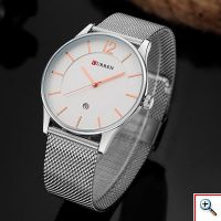 Ανδρικό Ρολόι Curren 8231 - Men Watch Ultra Thin Simple Luxury Male Quartz Curren