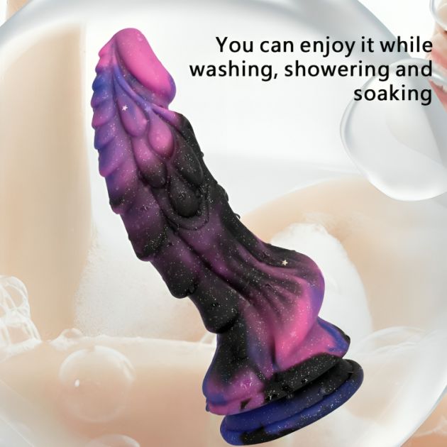 Μαλακό Ρεαλιστικό Dildo Σιλικόνης με Ισχυρή Βεντούζα - 23 εκ