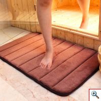 Memory Foam Χαλάκι Μπάνιου με Αντιολισθητικό Πάτο 80 x 50 cm