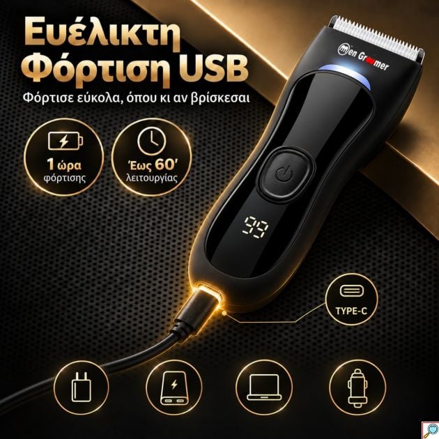 Men Groomer EVO ULTRA — SAFETY EVOLUTION: Νέα Εποχή στην Περιποίηση της Ευαίσθητης Περιοχής και Δεν θα Κοπείτε Ποτέ!