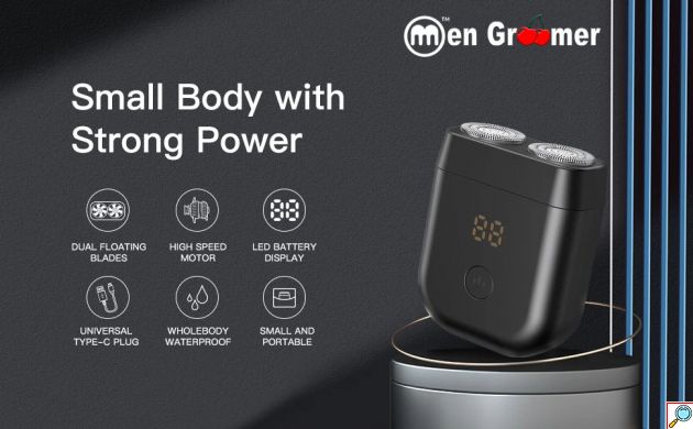 Men Groomer Mini Shaver: Η Απόλυτη Λύση για Ακριβές, Ασφαλές και Φορητό Ξύρισμα