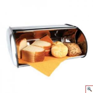 Muhler® Μεταλλική Ανοξείδωτη Ψωμιέρα 44x27x18cm