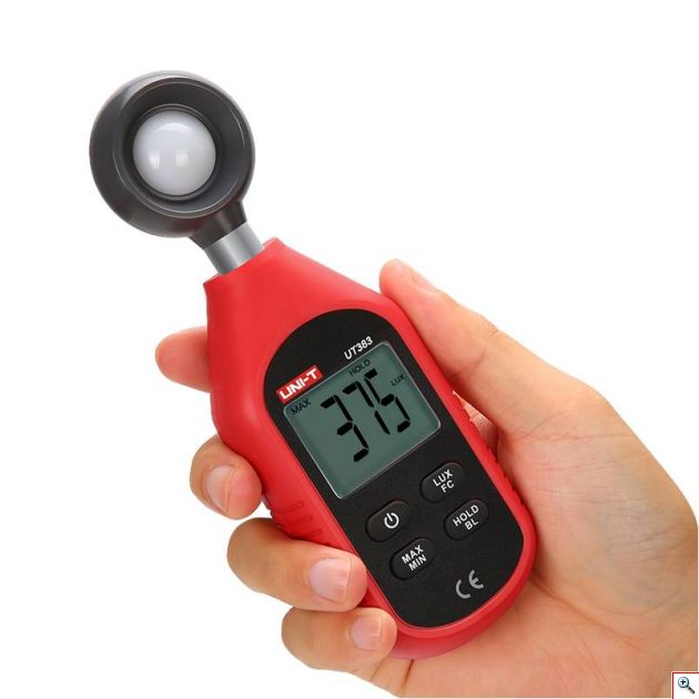 Ψηφιακός μετρητής φωτισμού Light Meter UNI-T UT-383