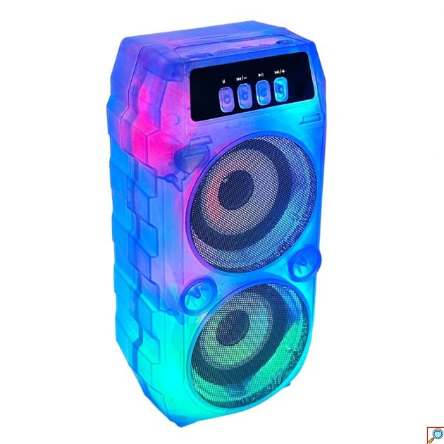 Φορητό Ηχείο Bluetooth Bseng 3″ – Δυνατός Ήχος & RGB Φωτισμός - με FM Radio, USB, TF/MicroSD & AUX, Ιδανικό για Πάρτι & Εκδρομές