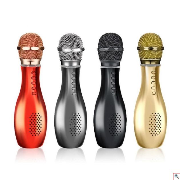 Ασύρματο Bluetooth Μικρόφωνο KARAOKE Ηχείο Mp3 Player Q007