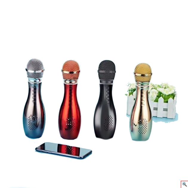 Ασύρματο Bluetooth Μικρόφωνο KARAOKE Ηχείο Mp3 Player Q007