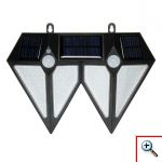 Mini Εξωτερικός Ηλιακός Προβολέας LED με 3 Λειτουργίες Φωτισμού & Αισθητήρα Κίνησης