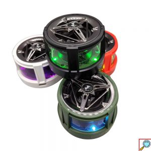 Mini Ασύρματο Bluetooth Μαγνητικό Ηχείο με LED RGB, 5W Ήχος, FM, USB και Κάρτα TF