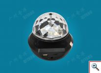 Mini LED Effect Φωτορυθμικό Crystal Ball - USB/SD Mp3 Player & τηλεχειρισμό ME-16