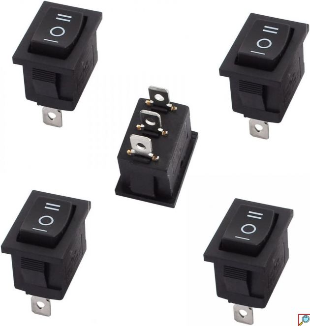 Mini Διακόπτης ON / OFF με 3 Επαφές