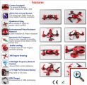 Τηλεκατευθυνόμενο Ελικόπτερο Mini Drone 6 Axis Gyro 2.4GHz με Κάμερα 480p