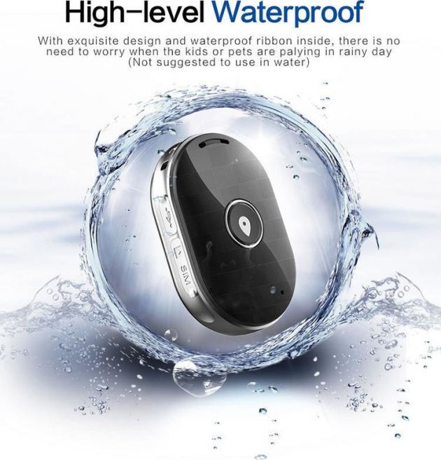 Mini GPS Tracker GSM/LBS - Αδιάβροχη Συσκευή Εντοπισμού με SOS & Εφαρμογή για Κινητό