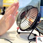 Μίνι Επιτραπέζια Θερμάστρα Χαλαζία 300W - HJ-601 Mini Heater