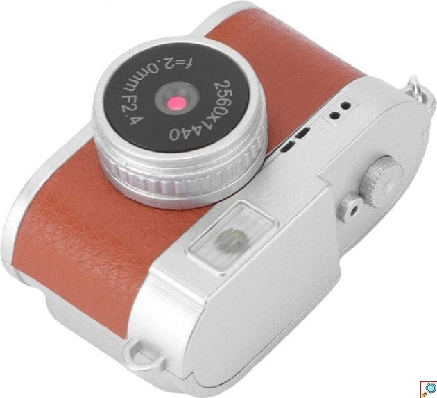 Mini Κάμερα Μπρελόκ 2K 2MP – Οθόνη 1,47″, LED Flash & Υποστήριξη 128GB