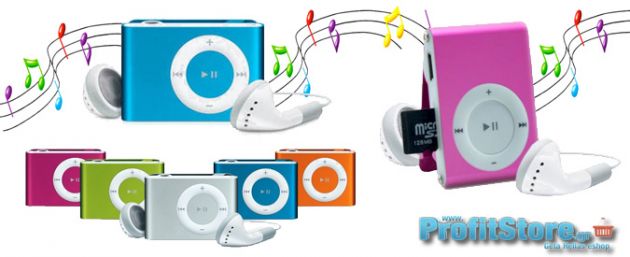 Mini portable MP3 Player Micro SD - Aluminum alloy