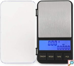 Μίνι Ψηφιακή Ζυγαριά Ακριβείας 0,01g Μικρών Αντικειμένων - Έως 200, με Οθόνη LCD και Ανοξείδωτη Επιφάνεια