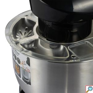Μίξερ 1500W με Ανοξείδωτο Περιστρεφόμενο Κάδο 4L, 3 Εξαρτήματα και 10 Ρυθμίσεις Έντασης - RAF