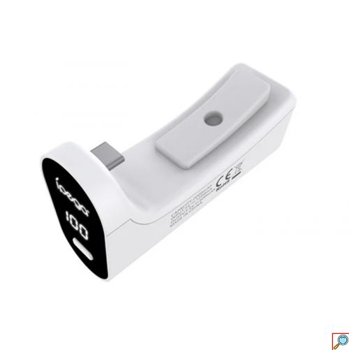 Μπαταρία Ipega για Χειριστήριο PS5 DualSense – 2000mAh USB-C Λευκή