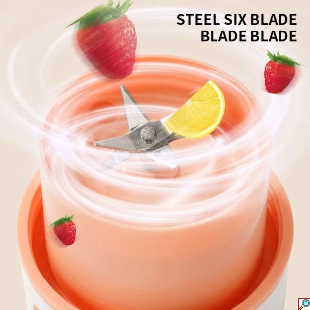 Φορητό Μπλέντερ 480ml - Smoothies και ροφήματα όπου κι αν βρίσκεστε