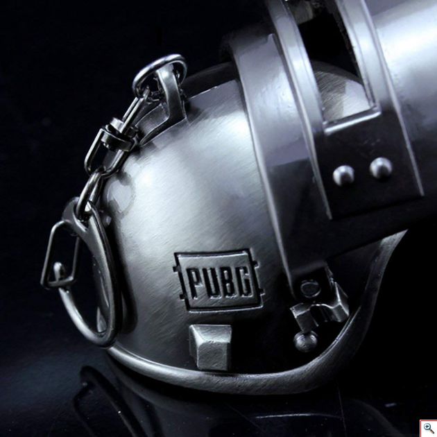 Μεταλλικό Μπρελόκ για Κλειδιά Κράνος - PUBG Helmet Key Chain