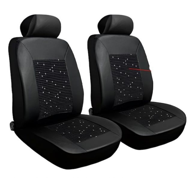 Καλύμματα Μπροστινών Καθισμάτων – PU Leather, Airbag Compatible, Σετ 2 Τεμαχίων για Προστασία & Στυλ