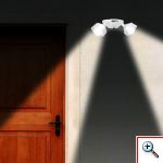 Διπλό Ασύρματο Φωτιστικό LED με Ανιχνευτή Κίνησης Night Eyes