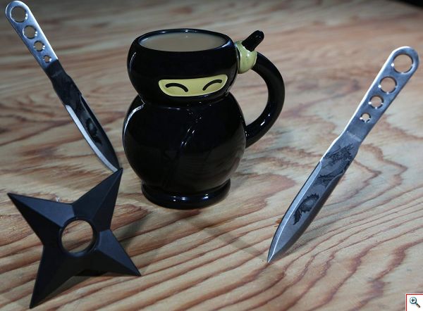 Κούπα 3D Νίντζα - Ninja Coffee Mug 