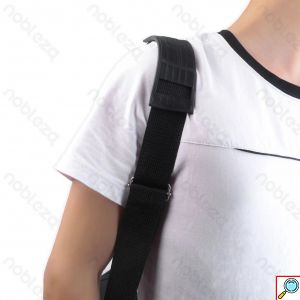 NOBLEZA Ανθεκτική Τσάντα Μεταφοράς με Αερισμό για Κατοικίδια σε Χρώμα Μαύρο 45 x 28 x 29cm