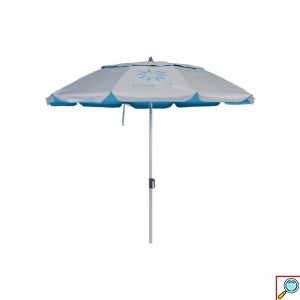 ESCAPE Ομπρέλα Θαλάσσης-Παραλίας Αλουμινίου 2m PE 140gsm UPF 50+ Μπλε με Τσάντα Μεταφοράς Μπλε