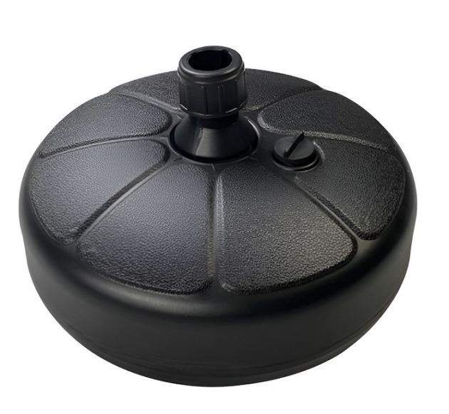 Βάση Ομπρέλας Στρογγυλή Kmt Style 602245 – Γεμίζει με Νερό 13L | Σταθερή Στήριξη για Παραλία, Κήπο & Camping, Διάμετρος 36cm
