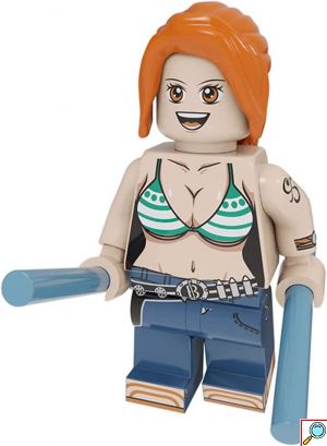 Σετ 8 Φιγούρες One Piece Συναρμολογούμενες Μινιατούρες Anime - Luffy, Zoro, Nami, Chopper, Shanks, Brooke, Franky, Sanji - 6+ ετών OEM
