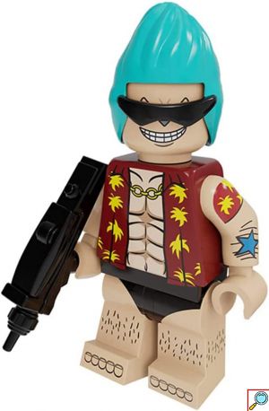 Σετ 8 Φιγούρες One Piece Συναρμολογούμενες Μινιατούρες Anime - Luffy, Zoro, Nami, Chopper, Shanks, Brooke, Franky, Sanji - 6+ ετών OEM