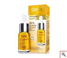 Ορός 100% Serum Προσώπου με Βιταμίνες A + E + F Delia Cosmetics
