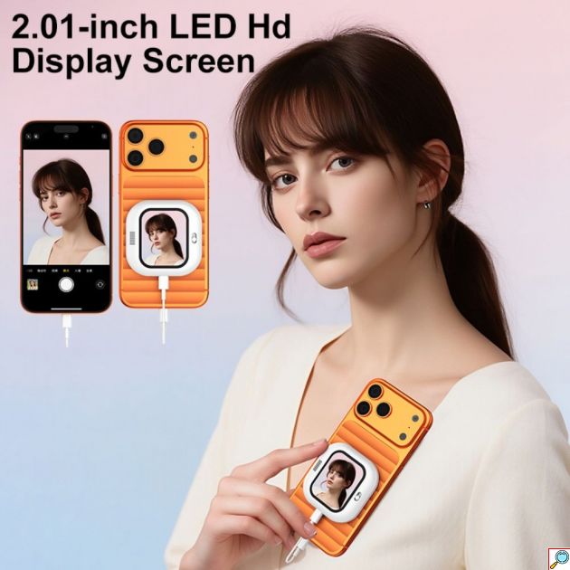 Μαγνητική Οθόνη Selfie X3 2,01″ για Smartphone - Σύνδεση USB-C & MagSafe
