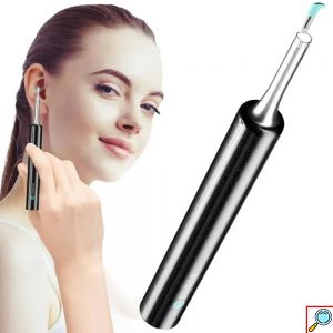 ANDOWL Επαναφορτιζόμενο Ωτοσκόπιο Wi-Fi USB με Κάμερα και Φακό LED - Intelligent Otoscope Q-ES1